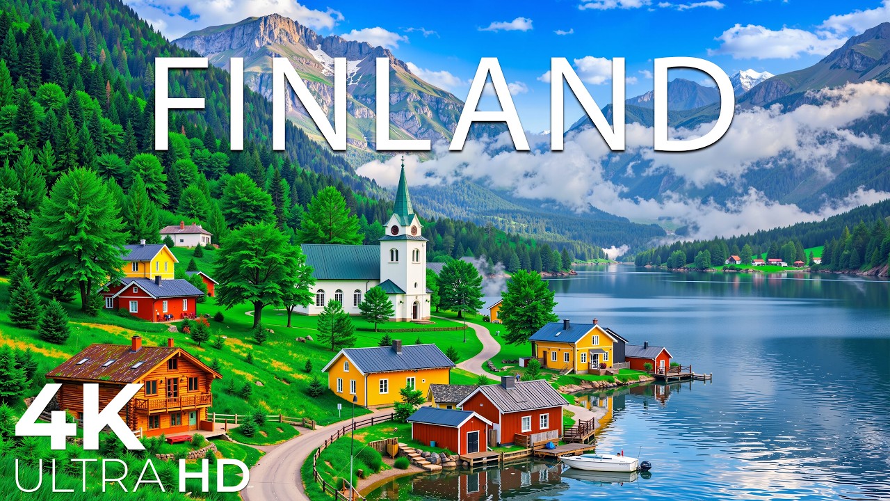 Finland 4K | Pure Nordic Stillness &ndash; Endless Forests, Mirror Lakes & Soft Arctic Light