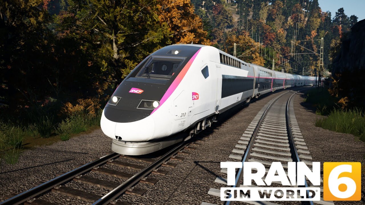LGV TGV Duplex Paris Est to Frankfurt(M) Hbf - Train Sim World® 6