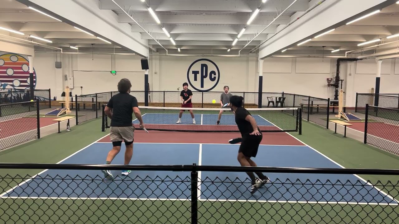 PIL Match Men's 4.0: Cascade Athletic Club M4.0 Orange @ The People's Courts, Game 1