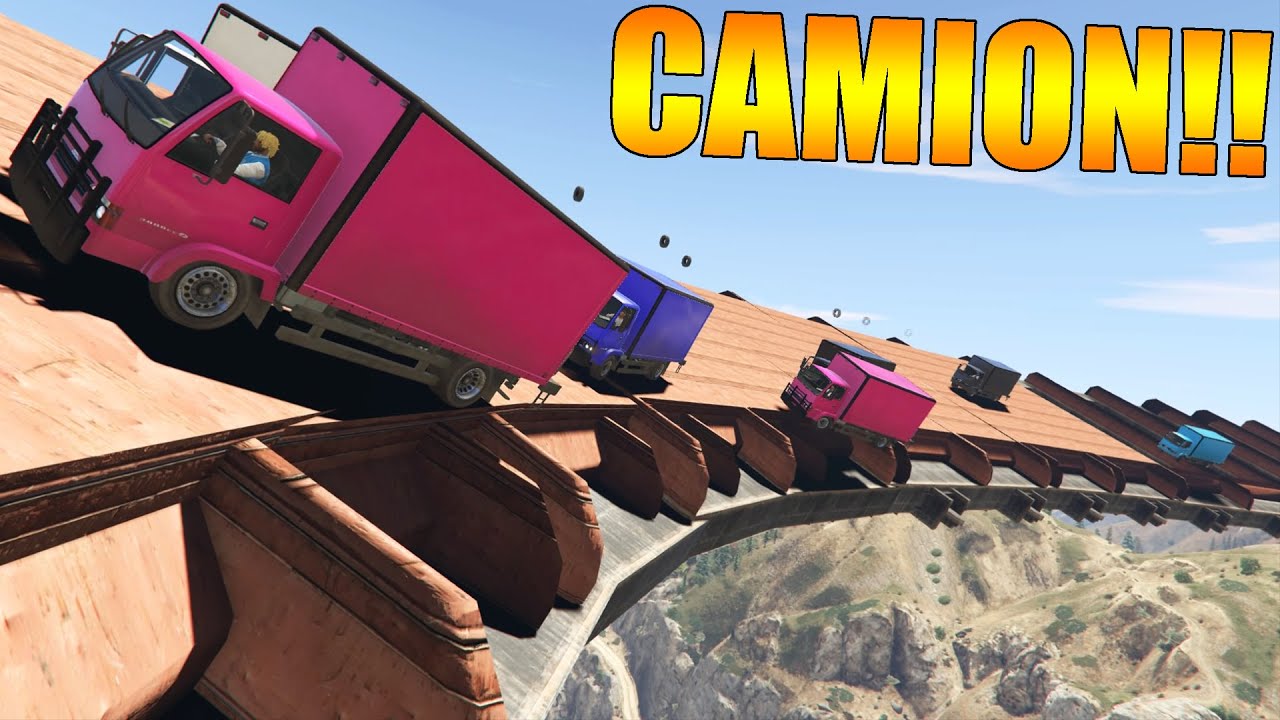 LE CIRCUIT DES CAMIONS !! GTA 5 ONLINE