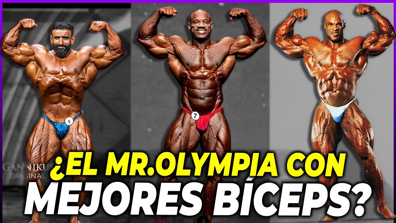 TOP 18 MEJORES B&Iacute;CEPS 💪 de Ganadores del MR.OLYMPIA 