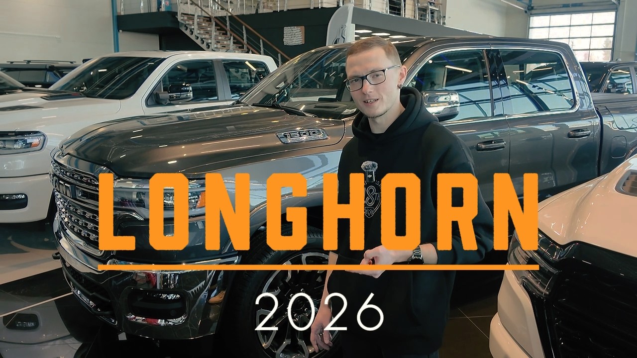 2026 Limited Longhorn: RAM Дикого Запада