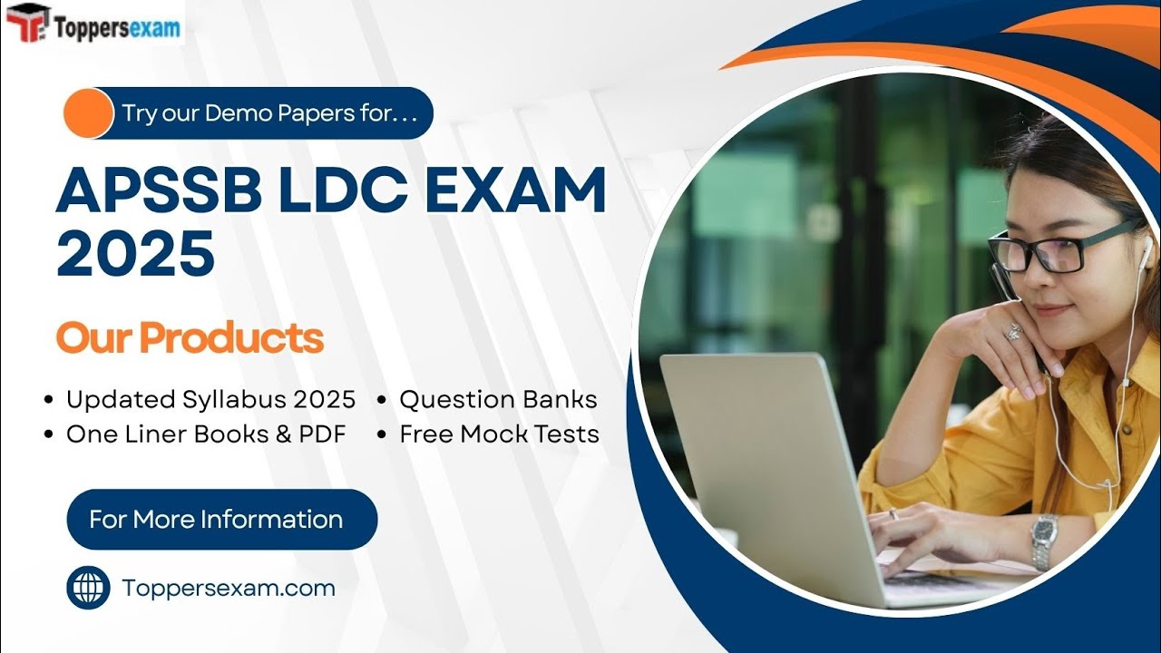 APSSB LDC Updated Syllabus 2025, Free Mock Tests, Question Banks, One Liner Books & PDF #apssb