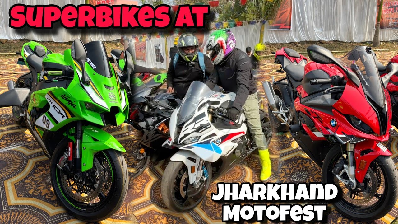 SUPERBIKES at Jharkhand Motofest 2.0 Dhanbad | Superbikes meetup in Dhanbad 