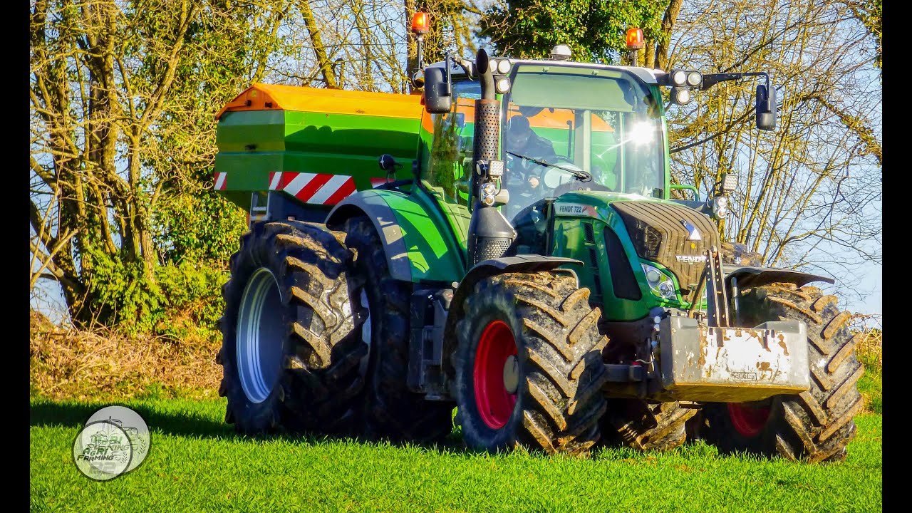 FENDT 722 JUMELE EN BRETAGNE | EPANDAGE D'ENGRAIS | ETA FLEHO