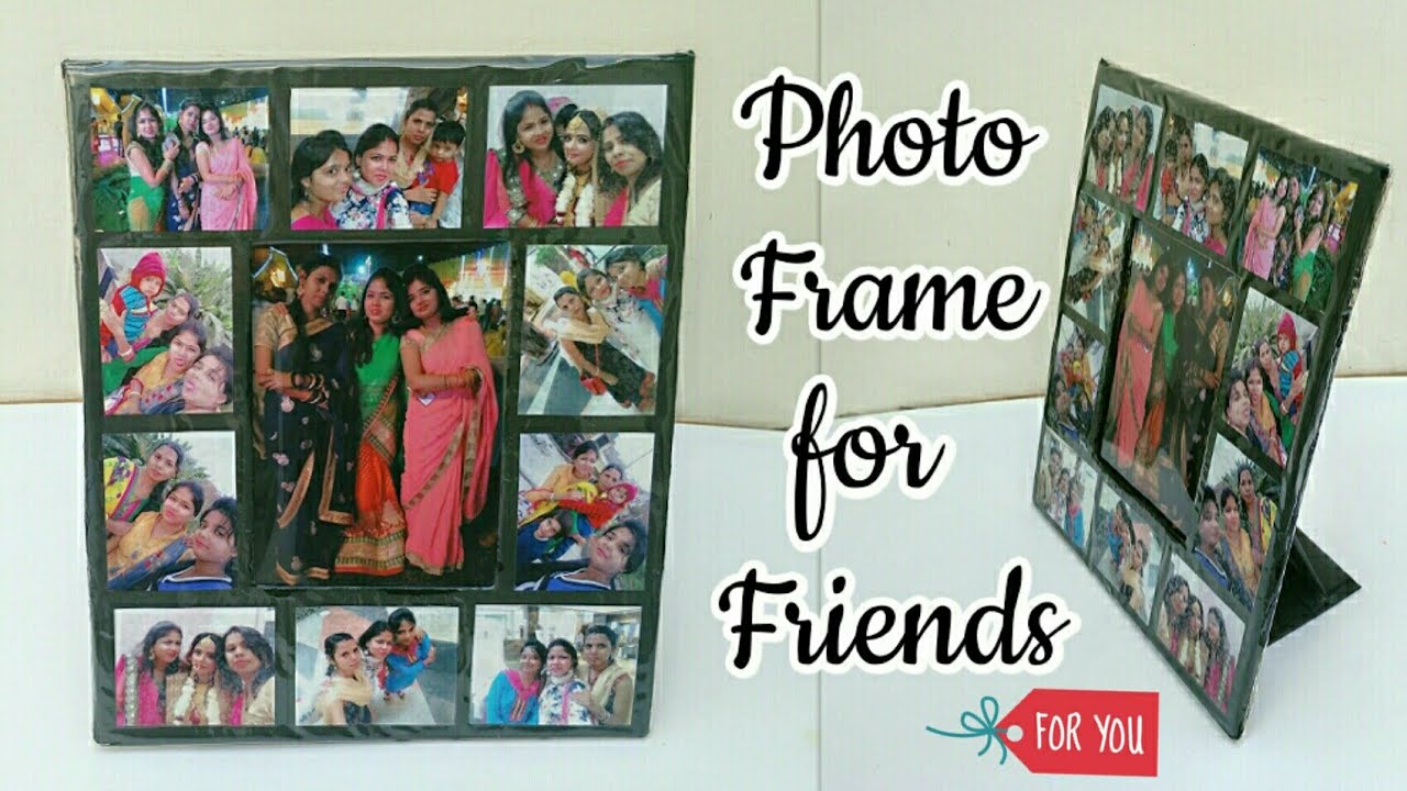 Photo Frame/Photo Frame Collage/Perfect Gift for a Friend/Friendship Day Gift/Photo Frame for Friend