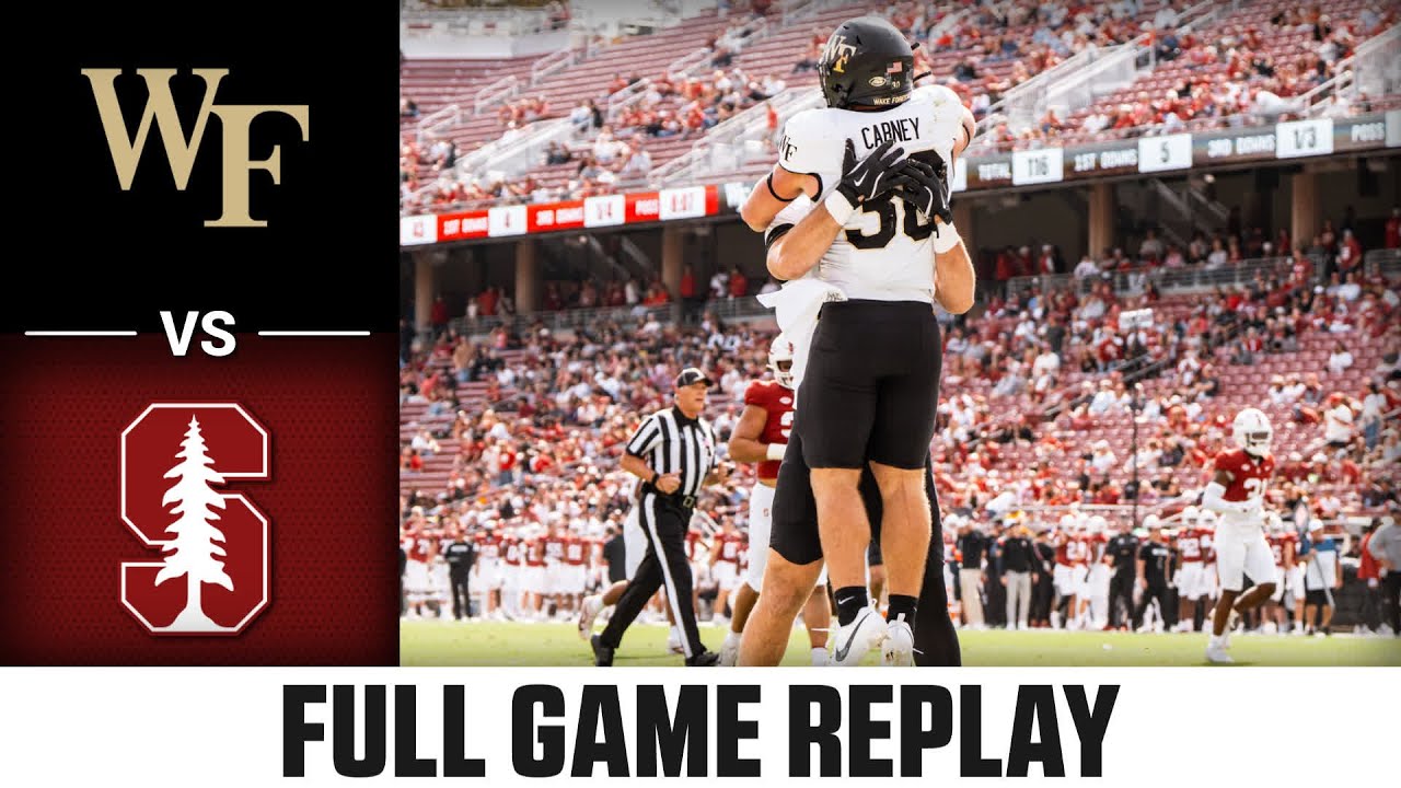 Wake Forest vs. Stanford Full Game Replay | 2024 ACC Football