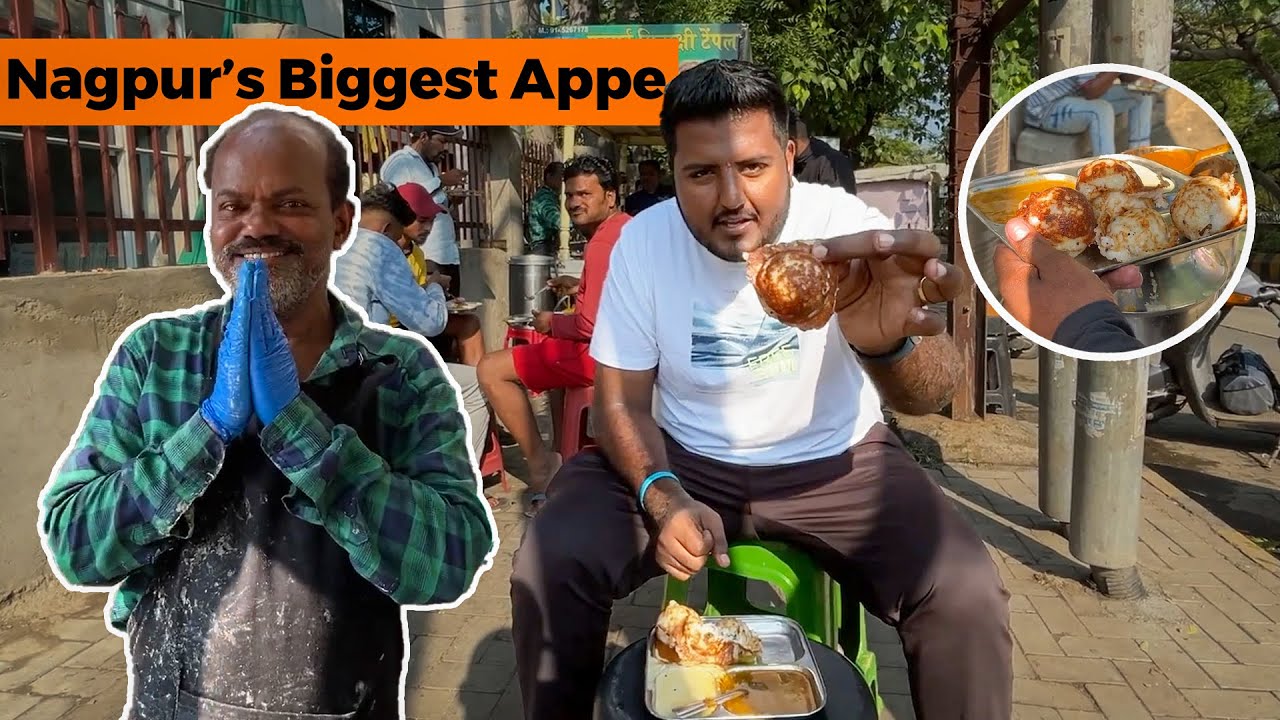 Best South Indian Breakfast Stall In Nagpur | Biggest Appe in Nagpur | Madurai Food in Nagpur