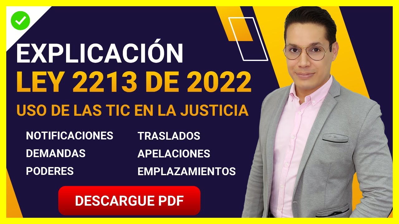 🔴👉✅ Resumen LEY 2213 DE 2022 reemplazó el Decreto 806 de 2020 🚨🔥