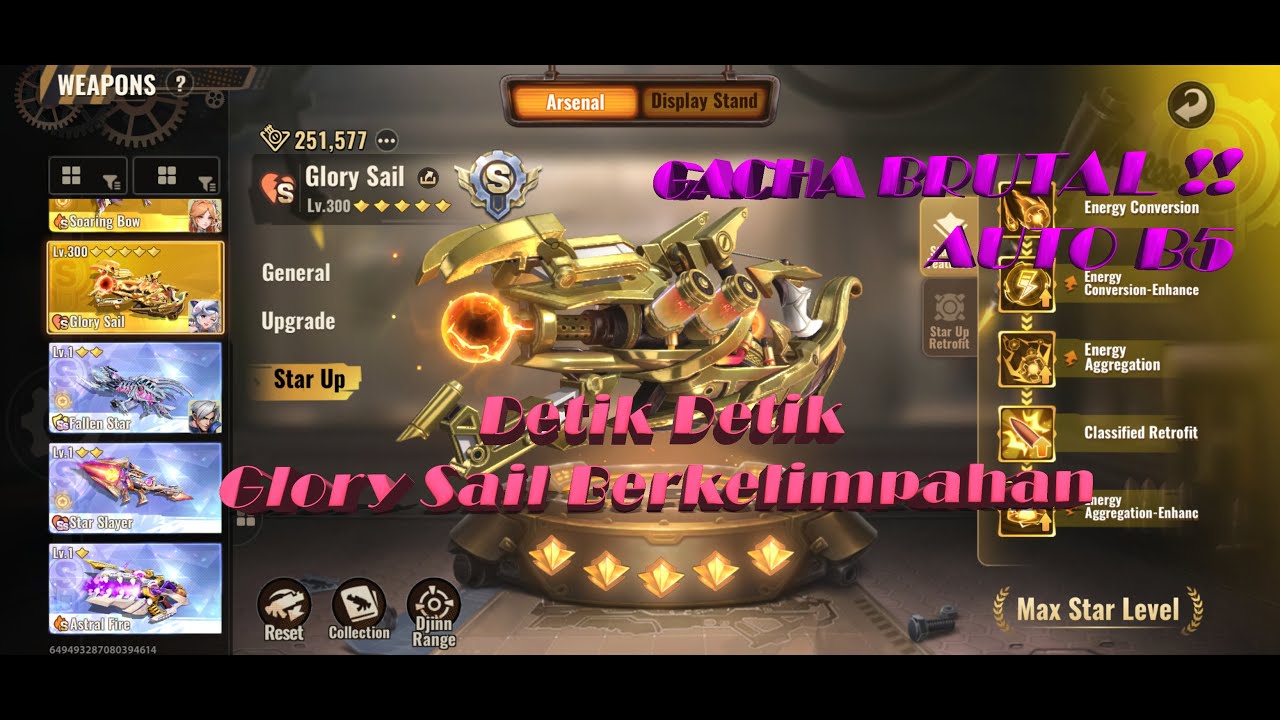 GACHA BRUTAL Glory Sail Auto 5⭐ Tancap GAS !! | Metal Slug Awakening メタルスラッグ覚醒　メタルスラッグアウェイクニング