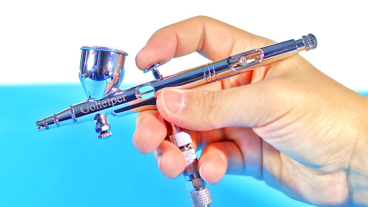 &iquest;C&oacute;mo usar el AER&Oacute;GRAFO/AIRBRUSH? Tutorial para principiantes⚠️IMPORTANTE PARA NO PERDER EL DINERO⚠️