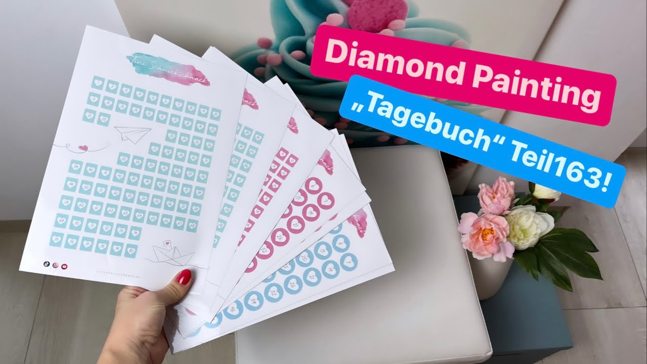 Diamond Painting „Tagebuch“ Teil163!🙃💚Preview: diese Bilder erwarten euch 2023! 🤫🔥