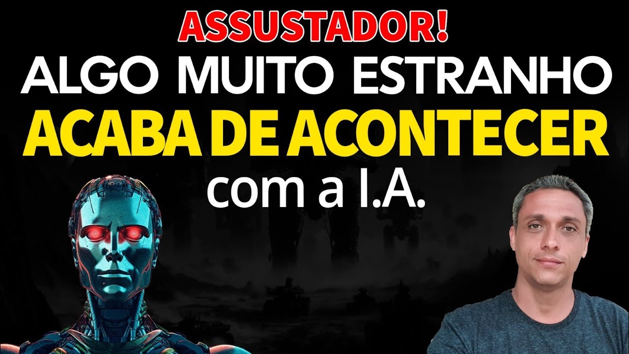 ASSUSTADOR!! - ALGO MUITO ESTRANHO ACABA DE ACONTECER COM A I.A.