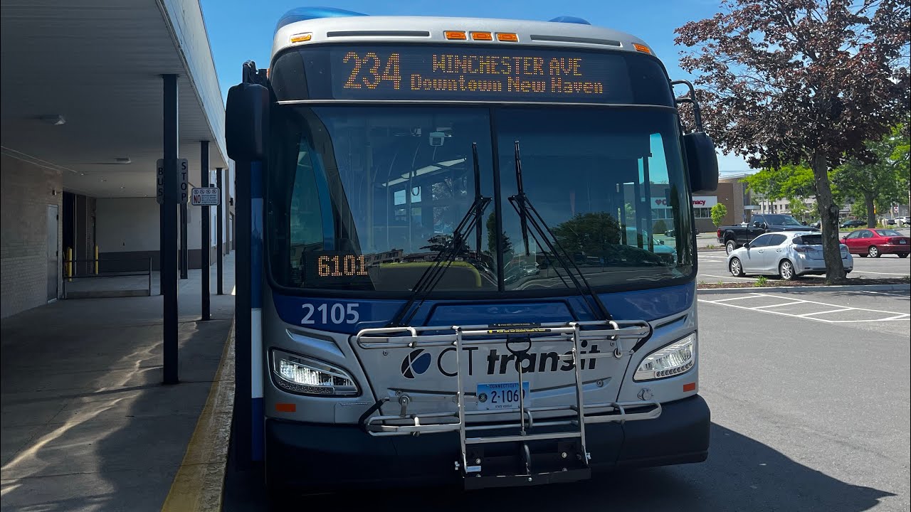 (Special) Ride on: CTTransit #2105 On Route 234