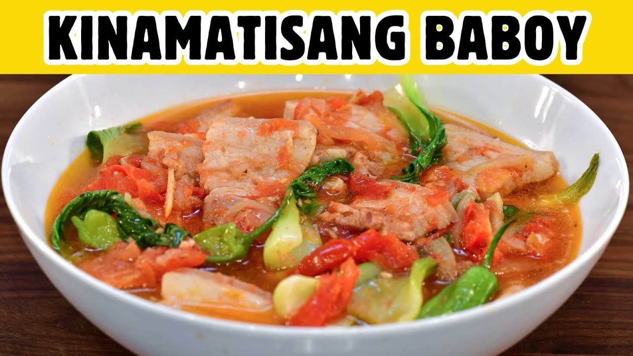 Kinamatisang Baboy, Simpleng Sangkap Sobrang Sarap na Lutong Ulam