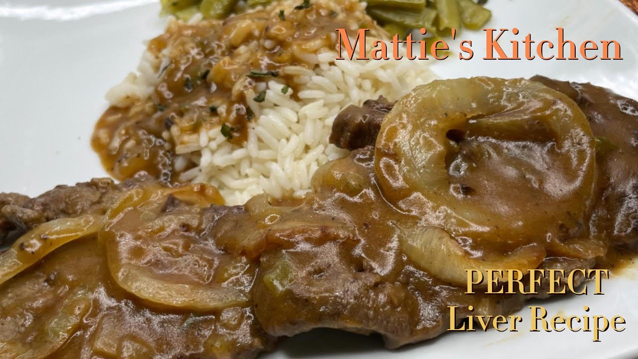Вкуснейшая печень, лук и подливка от Mattie's Kitchen!!