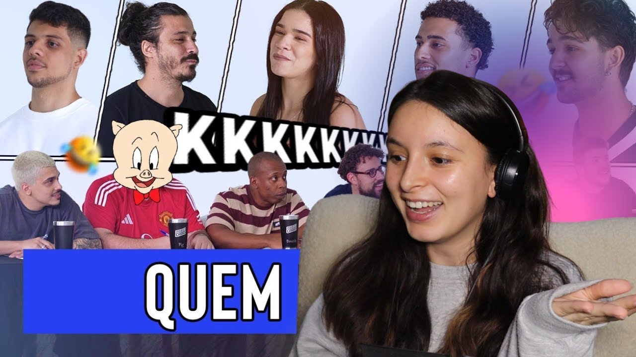 QUEM É GAGO? Aqueles Caras | REACT