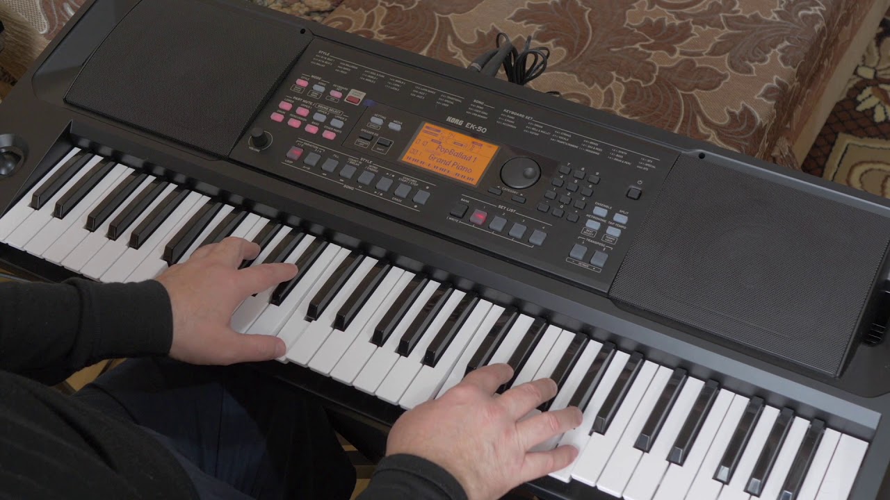 Лучший синтезатор для дома во время эпидемий и не только.Тест 2 Korg EK 50