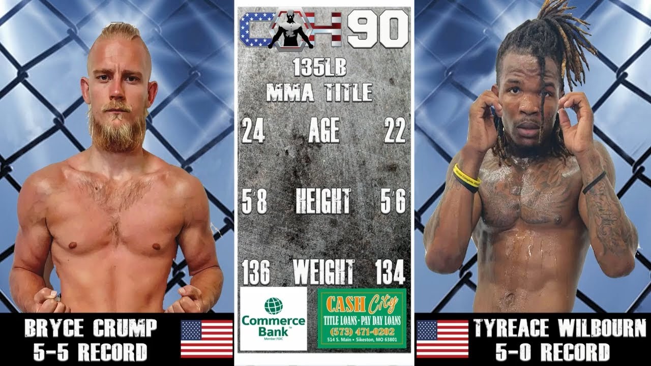 Tyreace Wilbouurn vs Bryce Crump COH 90