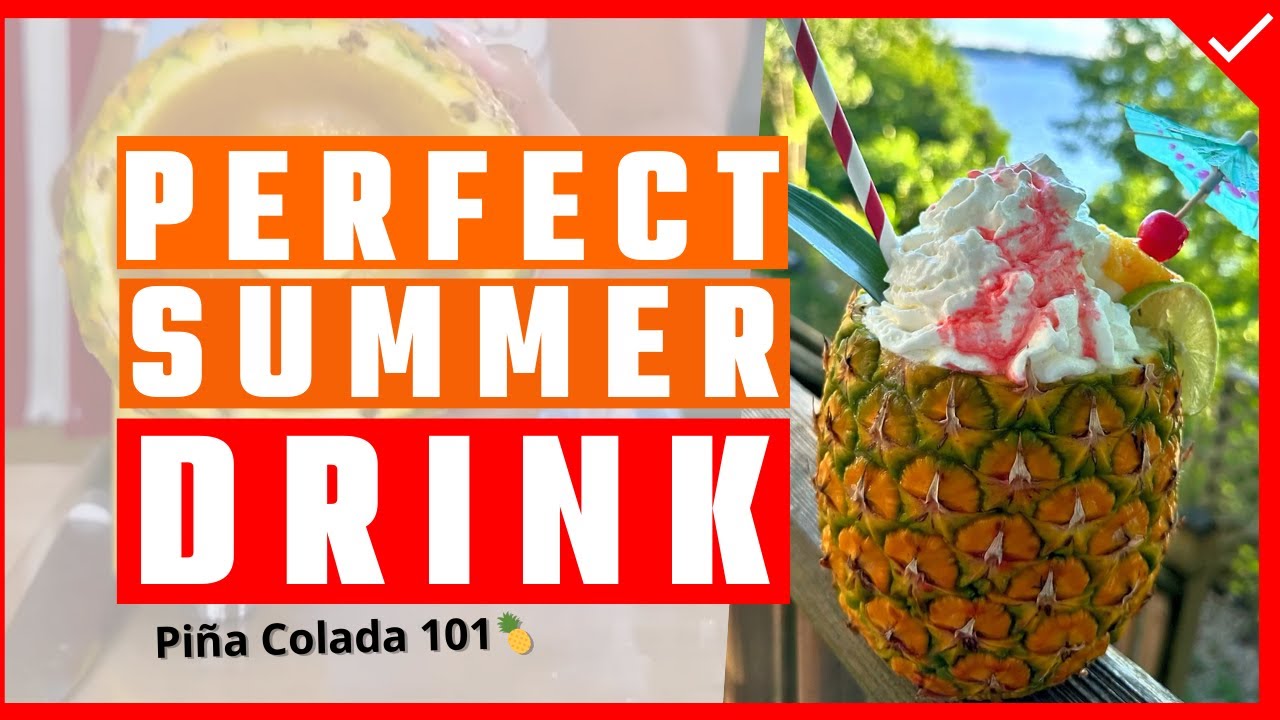 Puerto Rican classic PIÑA COLADA Recipe🍍🍍