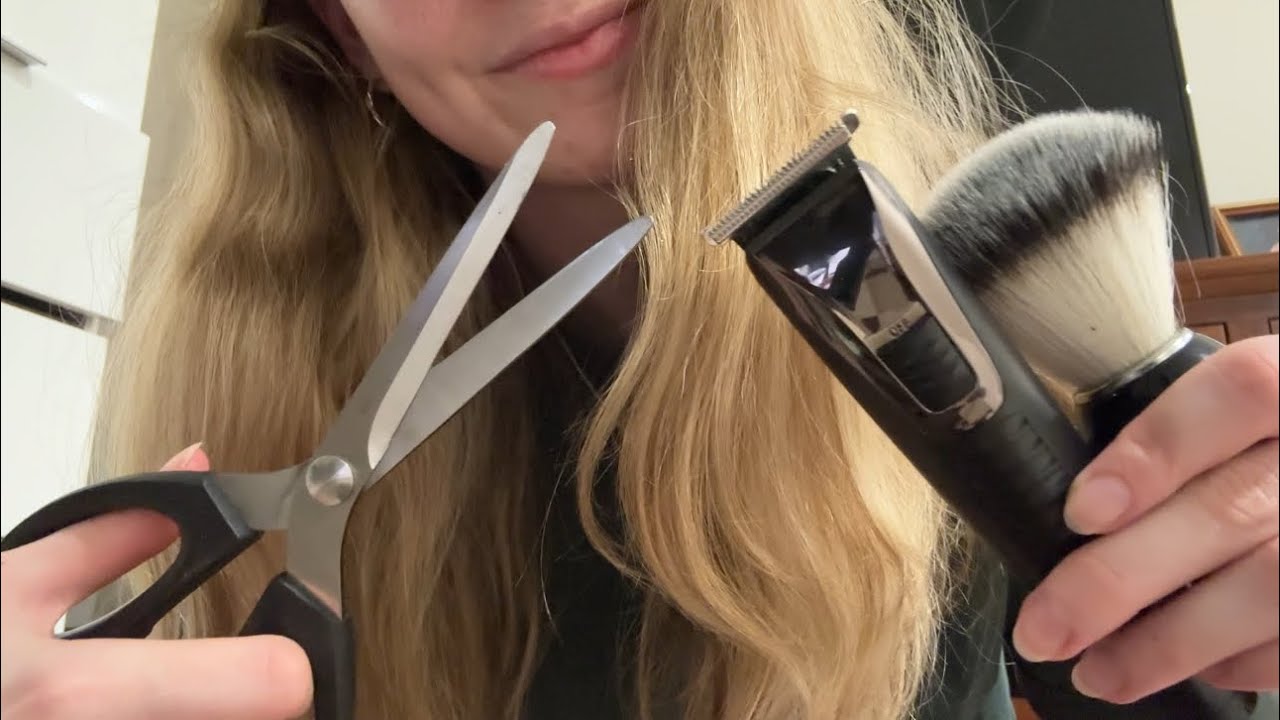 ASMR - Fast and Aggressive Haircut Roleplay ✂️