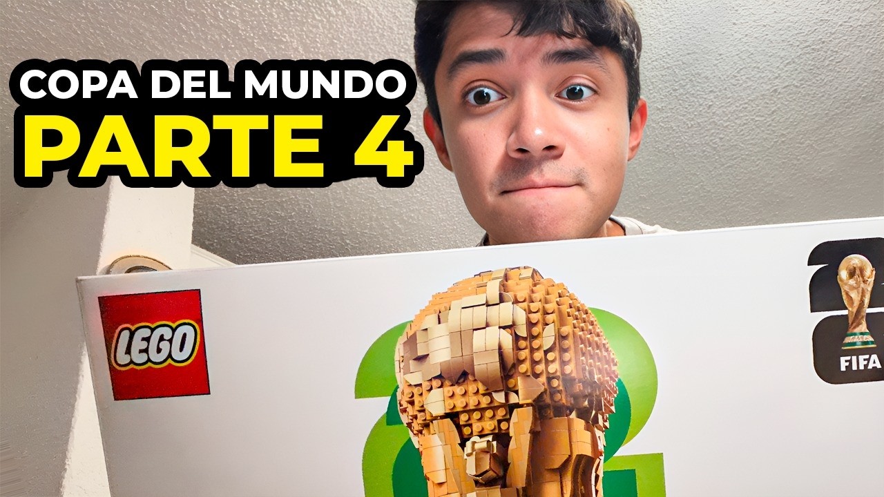 ARMANDO LA COPA DEL MUNDO DE LEGO - PARTE 4 Y FINAL