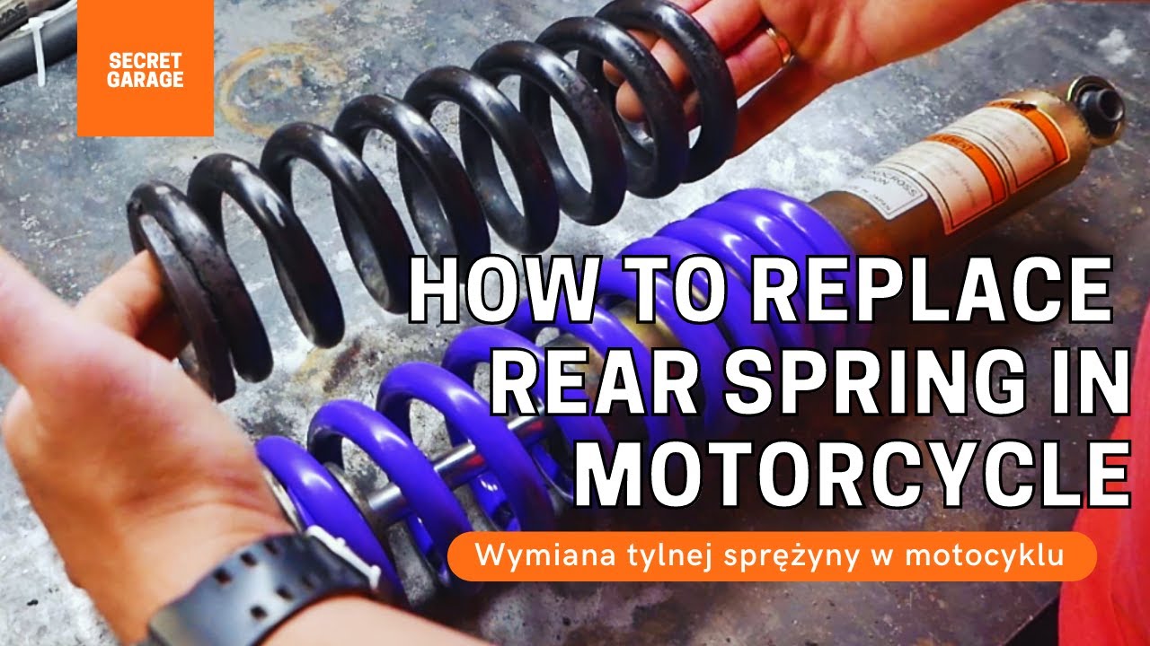 Jak wymienić tylną sprężynę w motocyklu