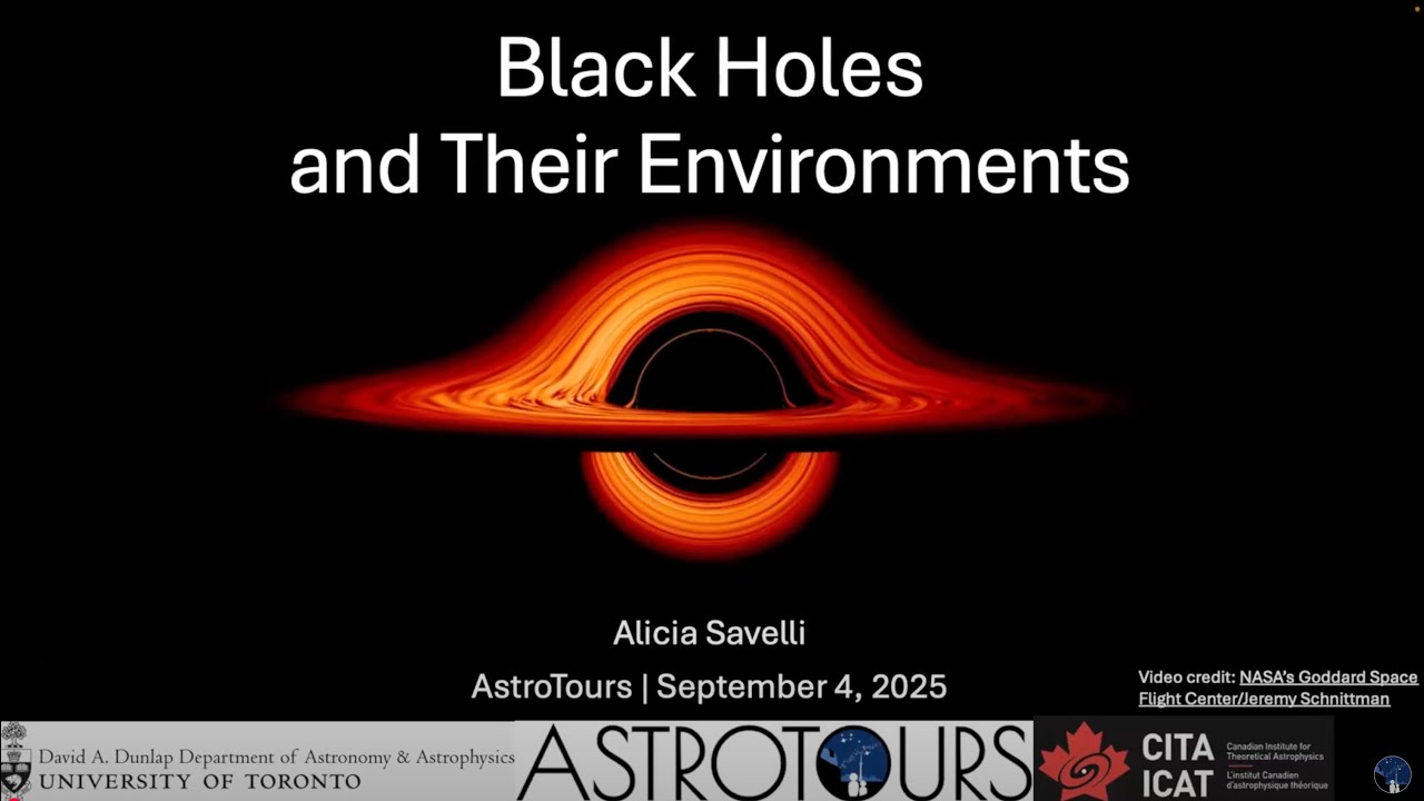 AstroTours - Black Holes and Their Environments