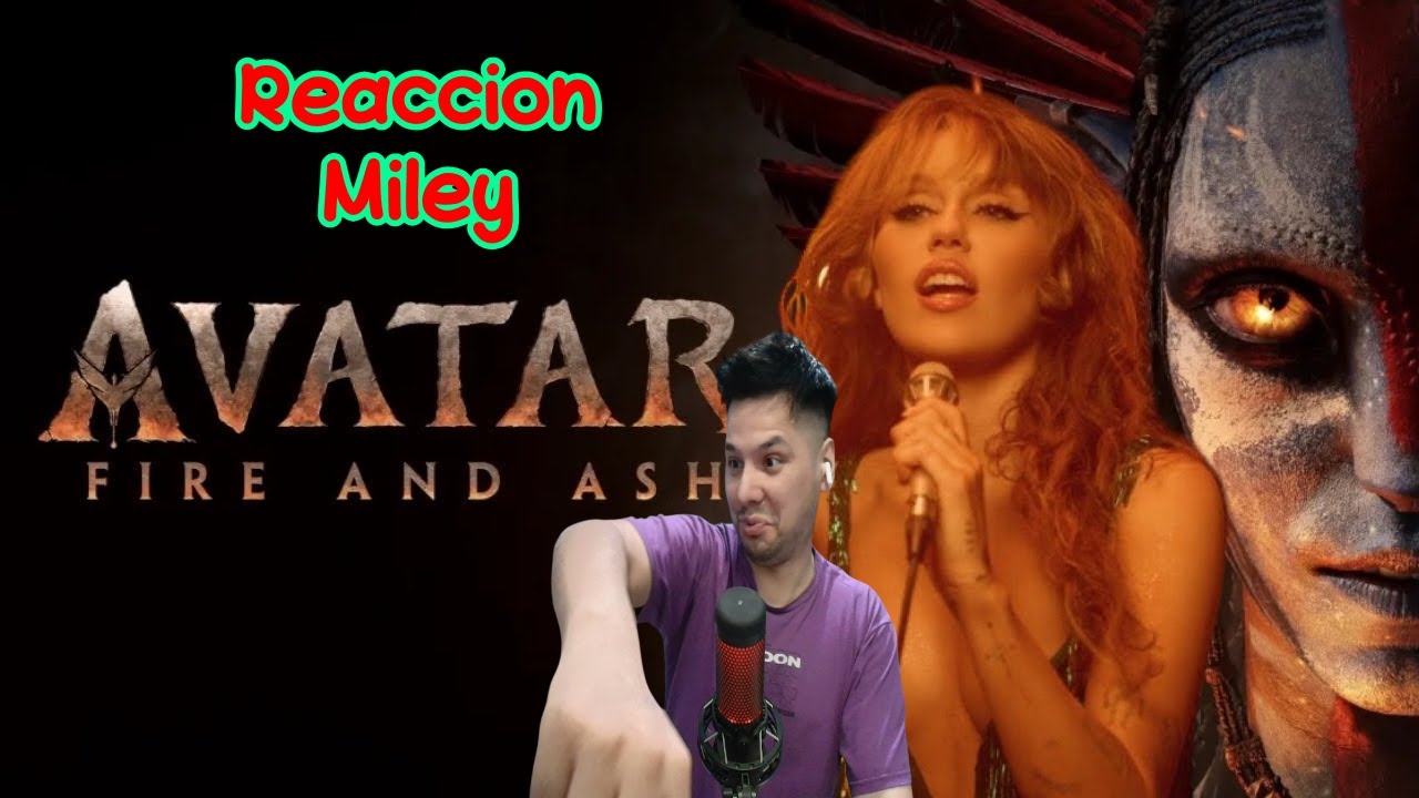 Reaccion  Miley Cyrus Dream As One   Music Visualizer