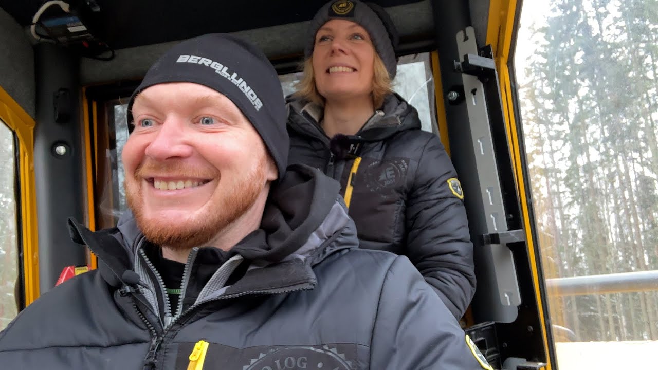 Eco Log visits Berglunds Skog & Entreprenad