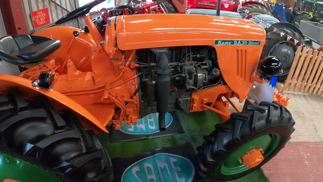 1957 Same DA30 DT 4WD 2.5 Litre 2-Cyl Diesel Tractor (34 HP) Newark Vintage Tractor Show 2025