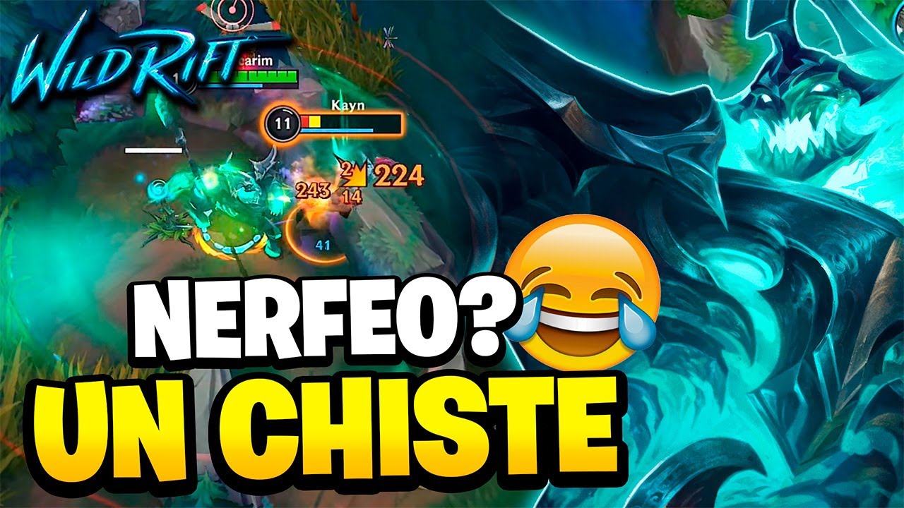 🤓¡NUEVA BUILD HECARIM PARA ANULAR EL NERF! | Wild Rift