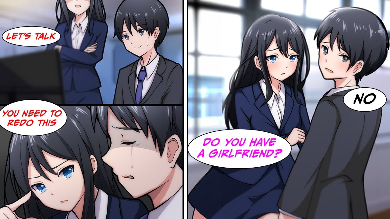 [Manga Dub] My pretty boss at work thinks I'm married and divorced...? [RomCOm]