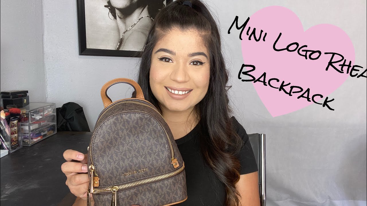 Michael Kors Rhea Mini backpack review