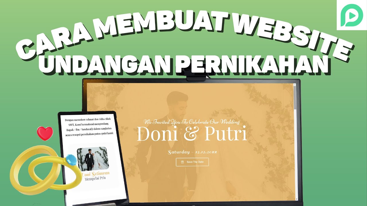 Cara Membuat UNDANGAN PERNIKAHAN dari 0 TANPA KODING untuk PEMULA - Full Lengkap (2023)