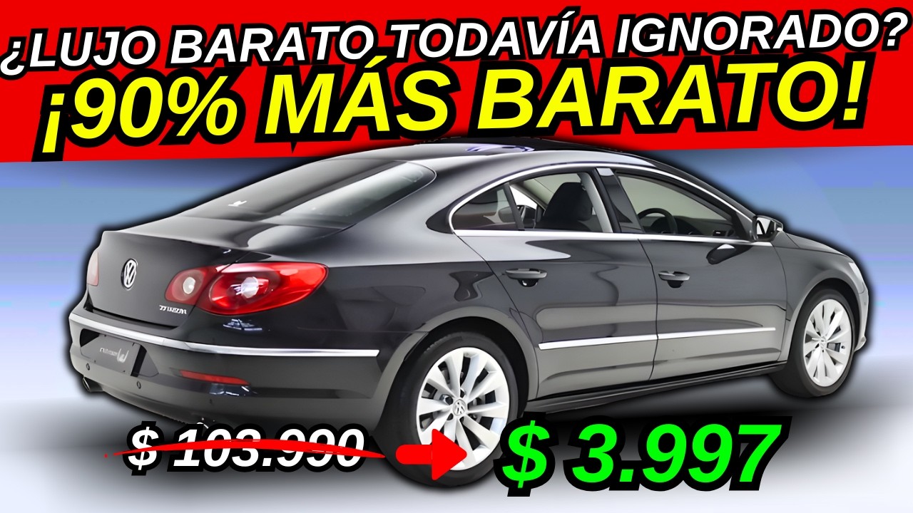 4 Autazos que se DESPLOMARON de precio y hoy son una GANGA 🚗🔥