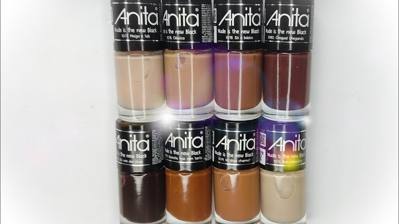Coleção Nude is The New Black, Anita llDezDedinhosDeProsall #esmaltesnude #anitaesmaltes