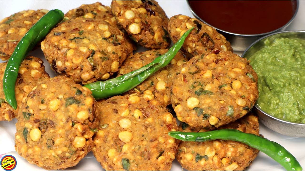 चना दाल वडा बनाने का आसान तरीका- Chana Dal Vada Recipe in hindi- Masala Chana Dal Vada- Snack Recipe