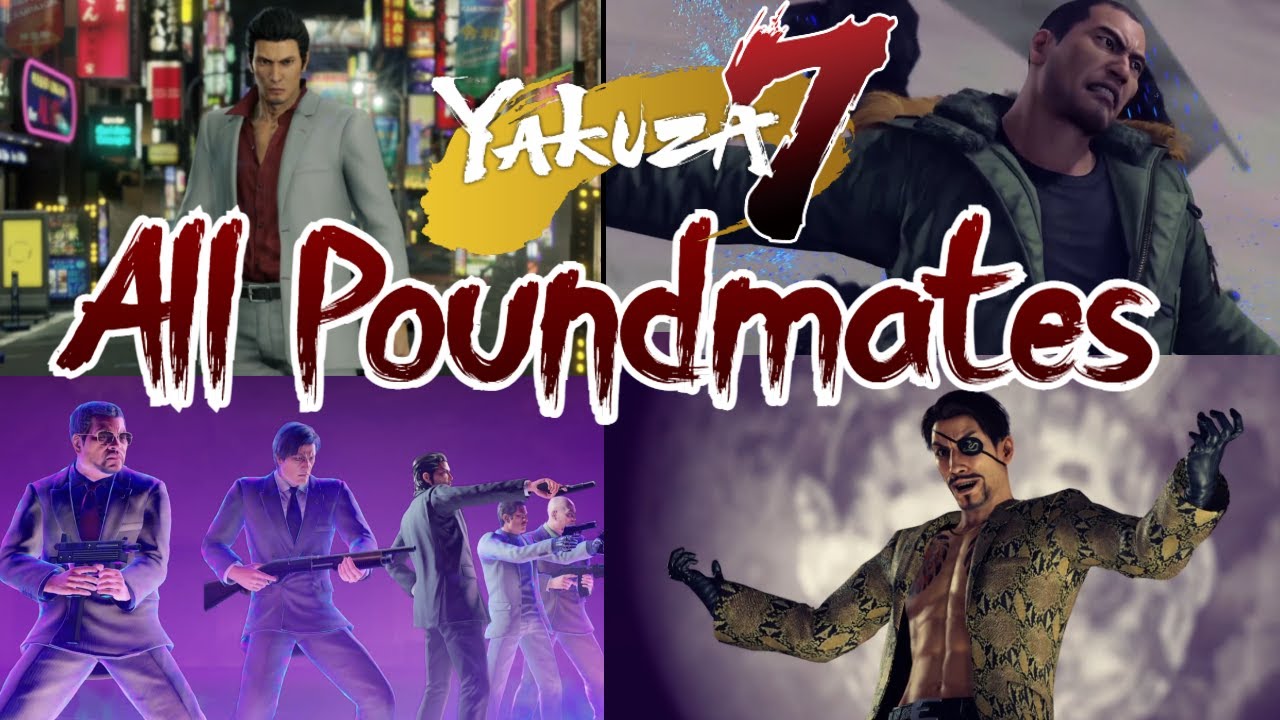 All Poundmate Summons - Yakuza 7 Like A Dragon (English + Bonus Japanese)