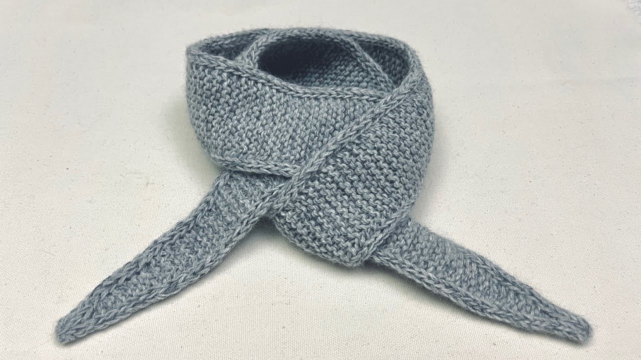 Knitting | 쁘띠 스카프 | petite scarf