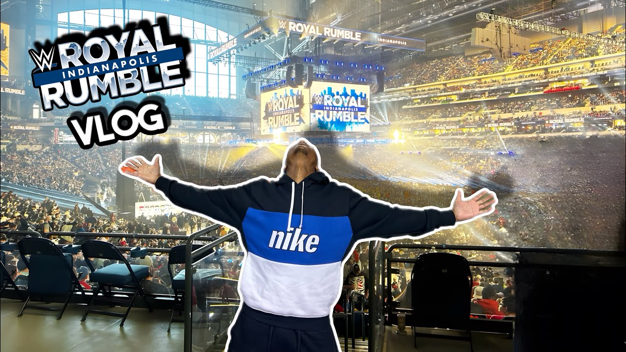 My INSANE WWE Royal Rumble 2025 Vlog & Experience! (Indianapolis, IN) 