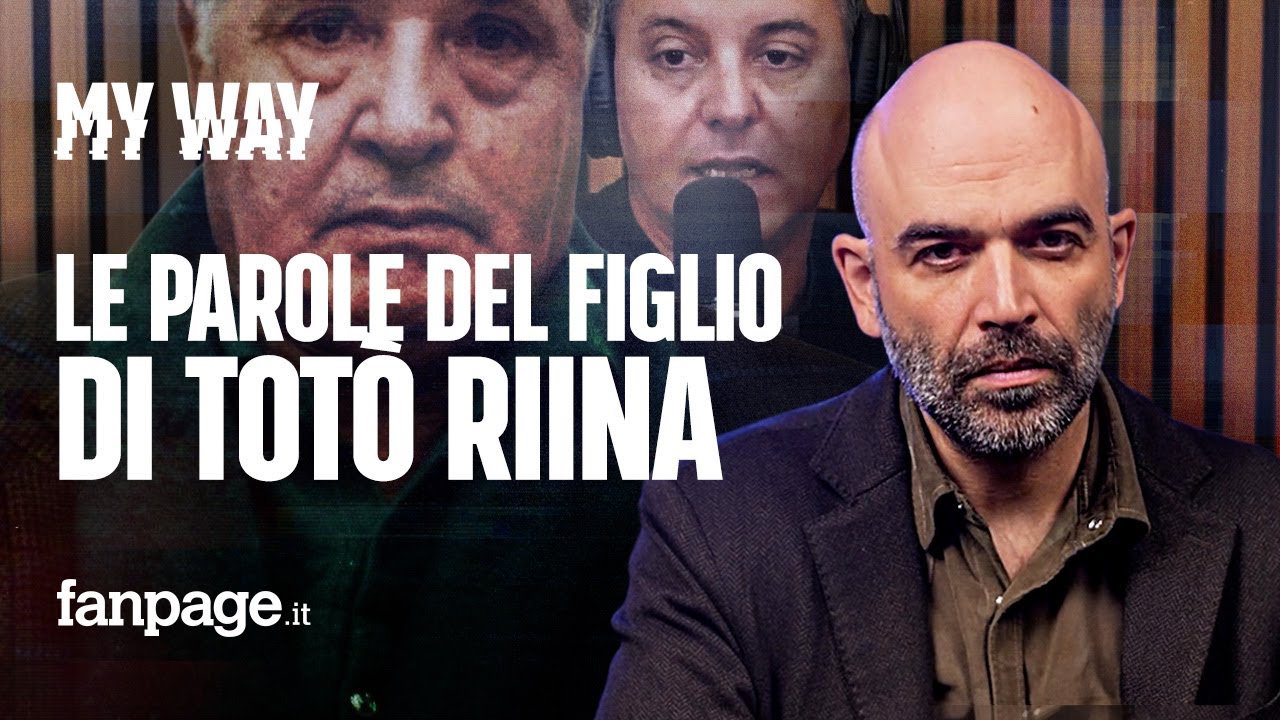 Roberto Saviano spiega il piano del figlio di Totò Riina: 