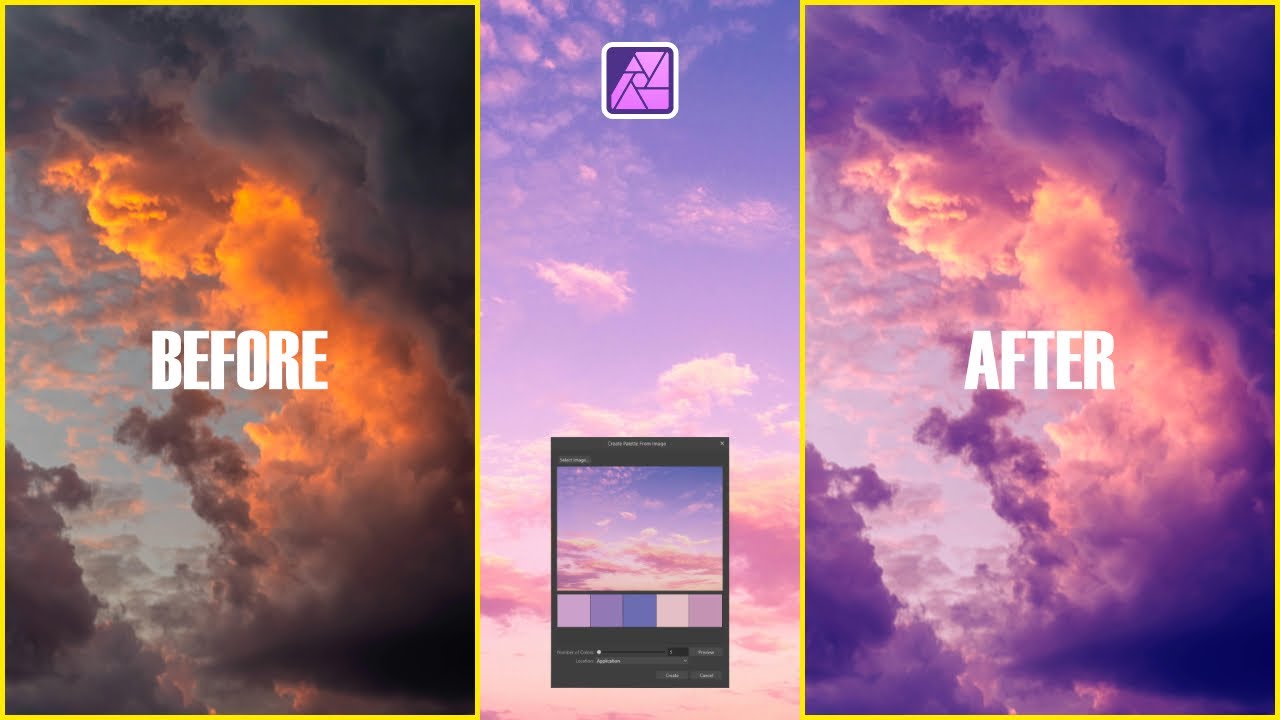 Steal the Colors of any Image with Affinity Photo!