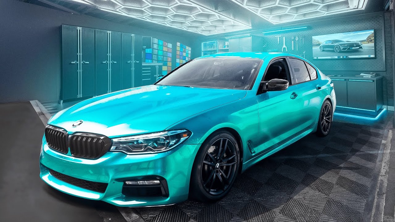 I WRAPPED MY BMW 540