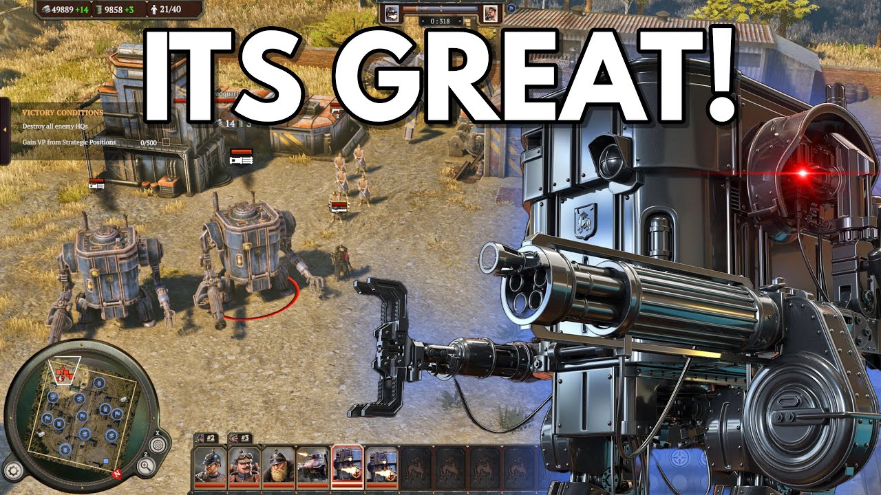 Iron Harvest (2025) Best RTS Strategy Game | Ultra Graphics Multiplayer Gameplay