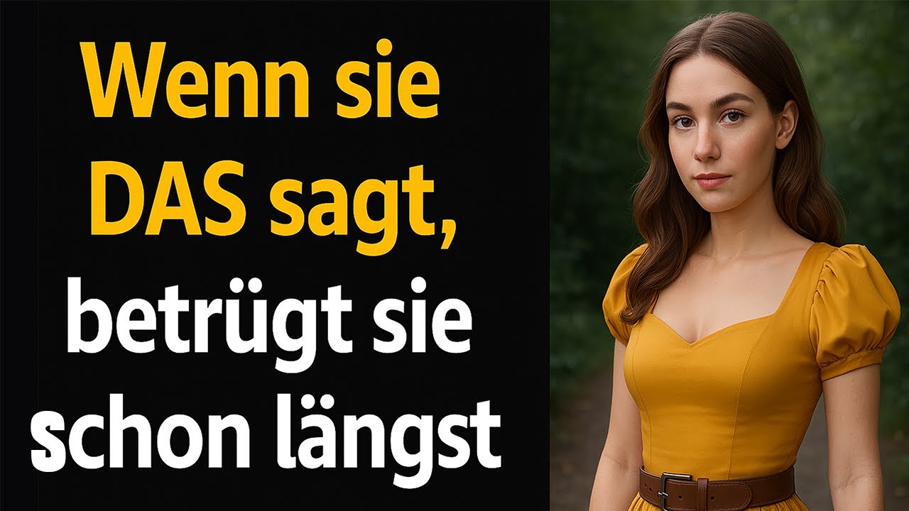 Wenn sie DAS sagt, betrügt sie dich bereits| Stoizismus