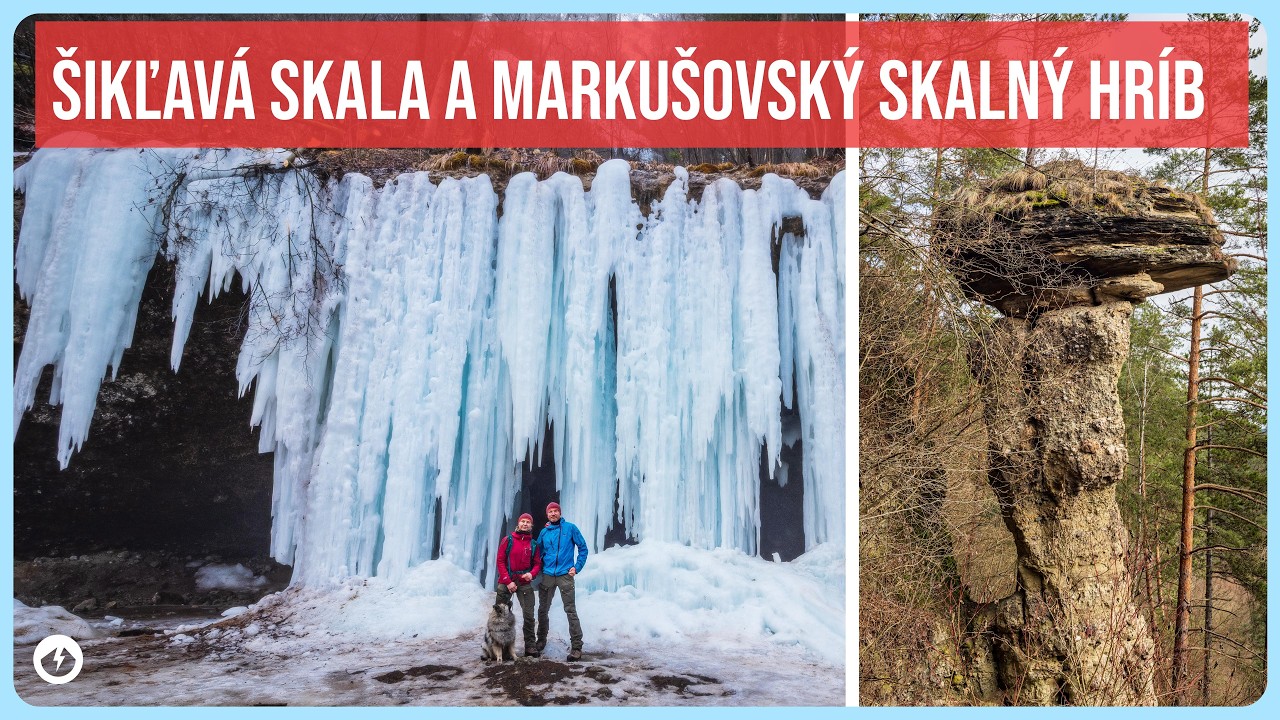 Ľadopád Šikľavá skala a Markušovský skalný hríb