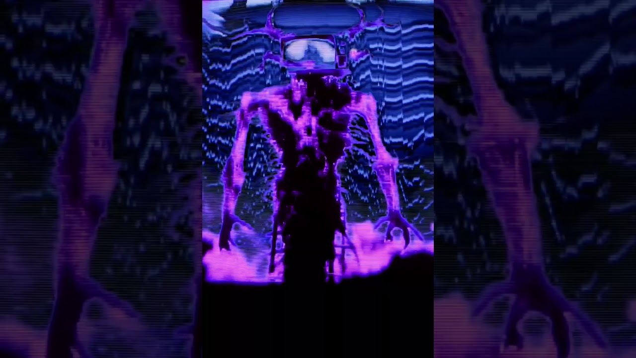 My sleep paralysis demon. #glitchart #mediaart #glitchartist #analogvideo