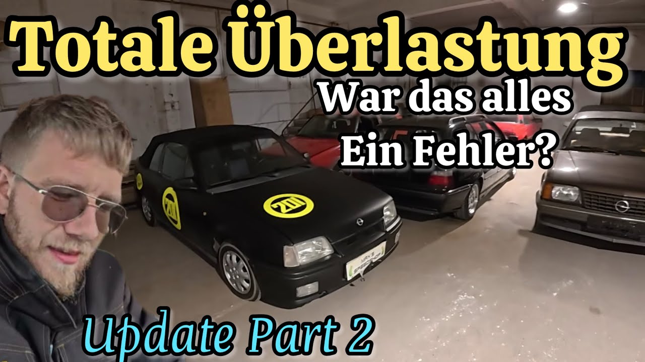 Die Lagerhallen PLATZEN&hellip; Wohin mit den ganzen Autos? (Verkaufen?) | Update KSW & Hooksiel