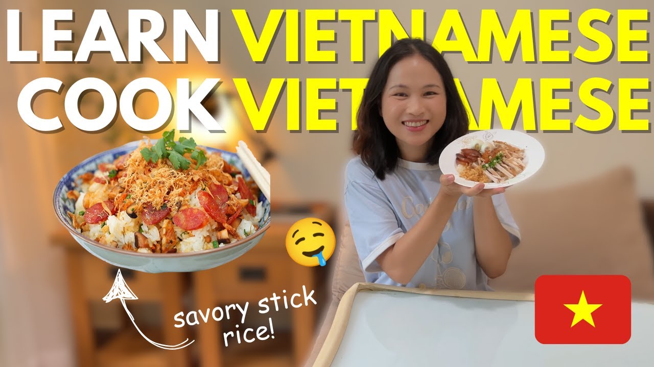have you tried STICKY RICE (Xôi Mặn) before? 🍚 【Vietnamese Comprehensible Input】 - Intermediate
